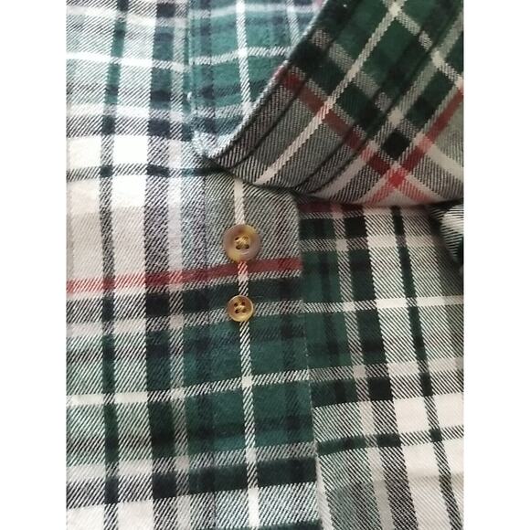 Mens L Carhartt Plaid Button Up Flannel Shirt Long Sleeve Relaxed Fit NWOT - Picture 10 of 10